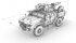 Титан - бронеавтомобиль ЗА-СпН с дистанционно управляемым боевым модулем с ПТРК модель в масштабе 1:35