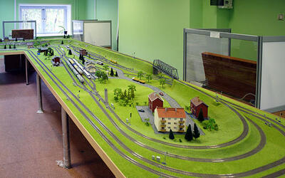Эмулятор АСУ железнодорожных станций масштабная модель