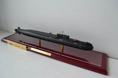 Модель РПК-СН пр. 955 «Борей» - К-551 «Владимир Мономах масштабная модель
