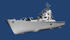 Противолодочный крейсер «Ленинград» проекта 1123 модель в масштабе 1:200