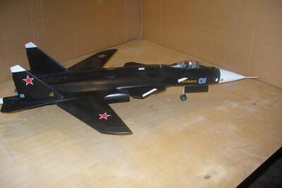 Модель самолета Су-47 «Беркут»