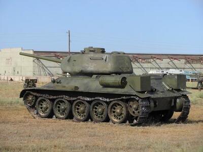 Макет Танк Т-34/85 масштабная модель