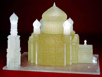 Сувенирные копии храмов масштабная модель