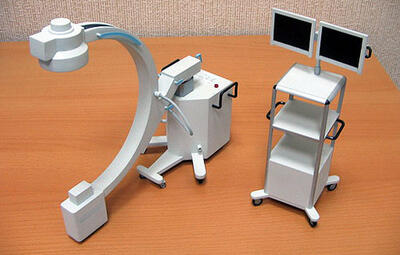 Макеты рентгенографических и томографических установок масштабная модель