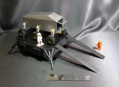 Модель марсохода с экипажем масштабная модель