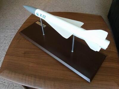 Модель ракеты Х-22 масштабная модель
