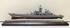 Модель атомного крейсера «Петр Великий» пр.1144 в масштабе 1:700