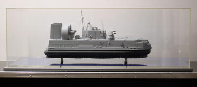 Модель современного катера проекта 12061Э «Мурена-Э» масштабная модель