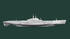 Подводная лодка серии Щ модель в масштабе 1:200