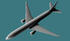 Самолет Боинг-777-300 модель в масштабе 1:72