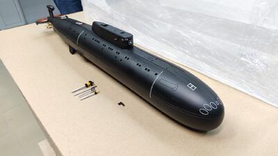 Подводная лодка проекта 945а масштабная модель