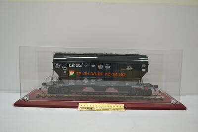 Модель вагона-хоппера мод. 19-1274-01 масштабная модель
