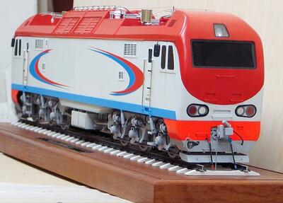 Модель локомотива ЭП(2)К масштабная модель