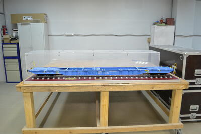Модель вагона-платформы 13-1284-05 масштабная модель