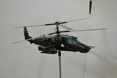 Модель вертолета Ка-50 масштабная модель