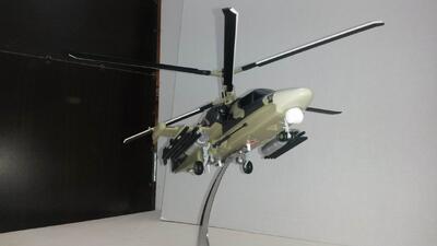 Модель вертолета Ка-52 масштабная модель