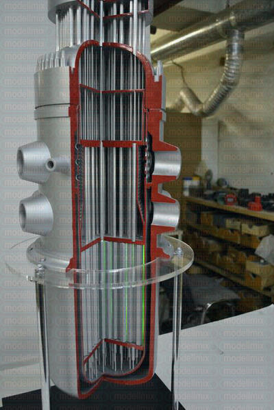 Макет Реактора ВВЭР-1000 масштабная модель