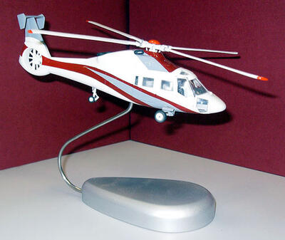 Модель вертолета Ка-62 масштабная модель