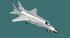Самолет Як-141 модель в масштабе 1:48