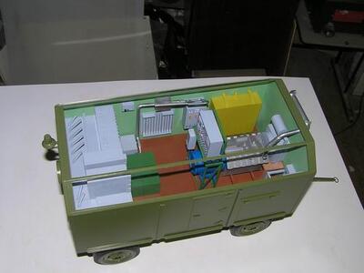 Макет Электрогенератора СВЭП-30 масштабная модель