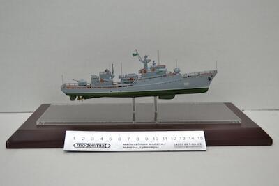 Модель малого противолодочного корабля (МПК) “Решительный” пр.12412 масштабная модель