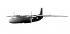 Самолет Ан-24В подвесной вариант модель в масштабе 1:48