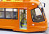 Модель трамвайного вагона типа 71-630 в масштабе 1:20