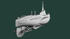 Подводная лодка серии Щ модель в масштабе 1:200