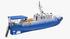 Водолазное судно проекта 02220 «Ярославец-МВП» модель в масштабе 1:50
