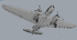 Модель самолета ДБ-3Т в масштабе 1:32