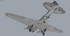 Модель самолета ДБ-3Т в масштабе 1:32