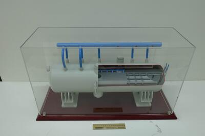 Модель парогенератора ПГВ-1000 масштабная модель