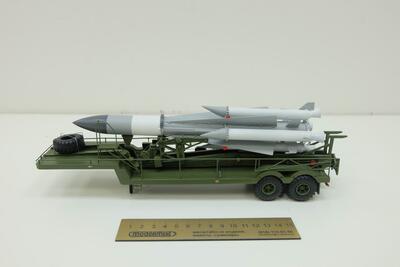 Модель ЗРК С-200
