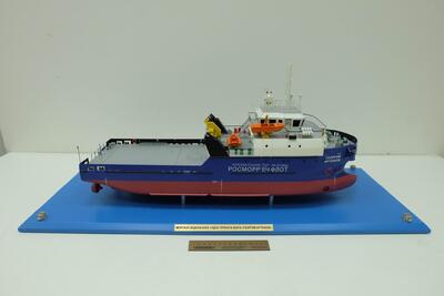 Модель судна-катамарана SDS18 масштабная модель