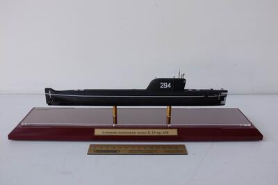 Подводная лодка К-19 пр.658 масштабная модель