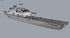 Большой десантный корабль проекта 11711М в масштабе 1:700