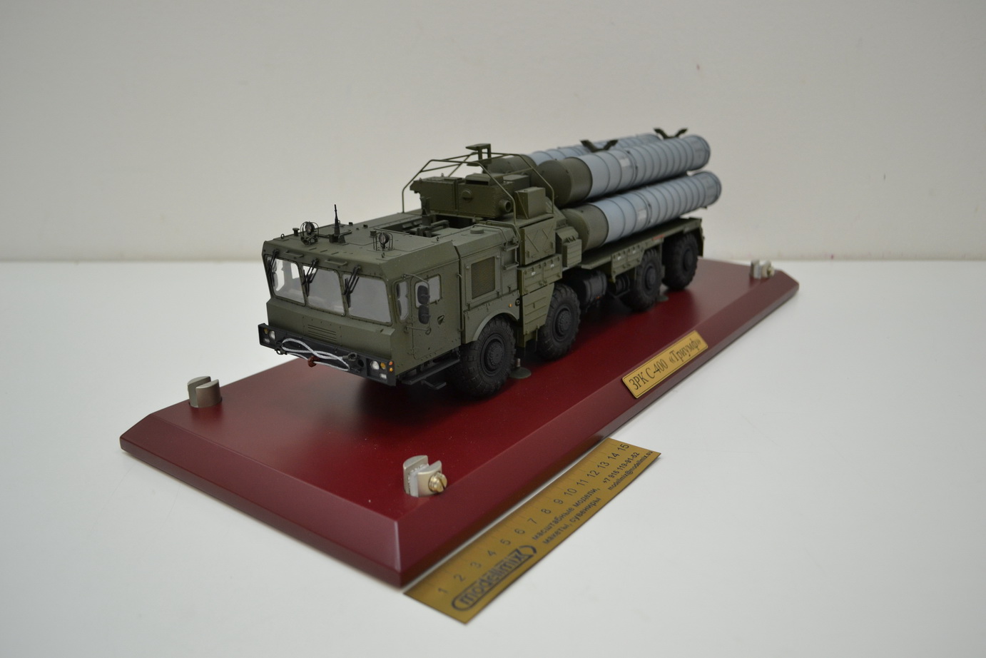 ЗРК С-400 пусковая установка 51П6 на шасси МЗКТ-7930 - Моделлмикс модели в  масштабе